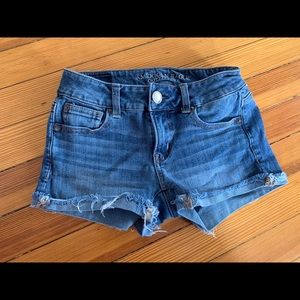 american eagle jean shorts